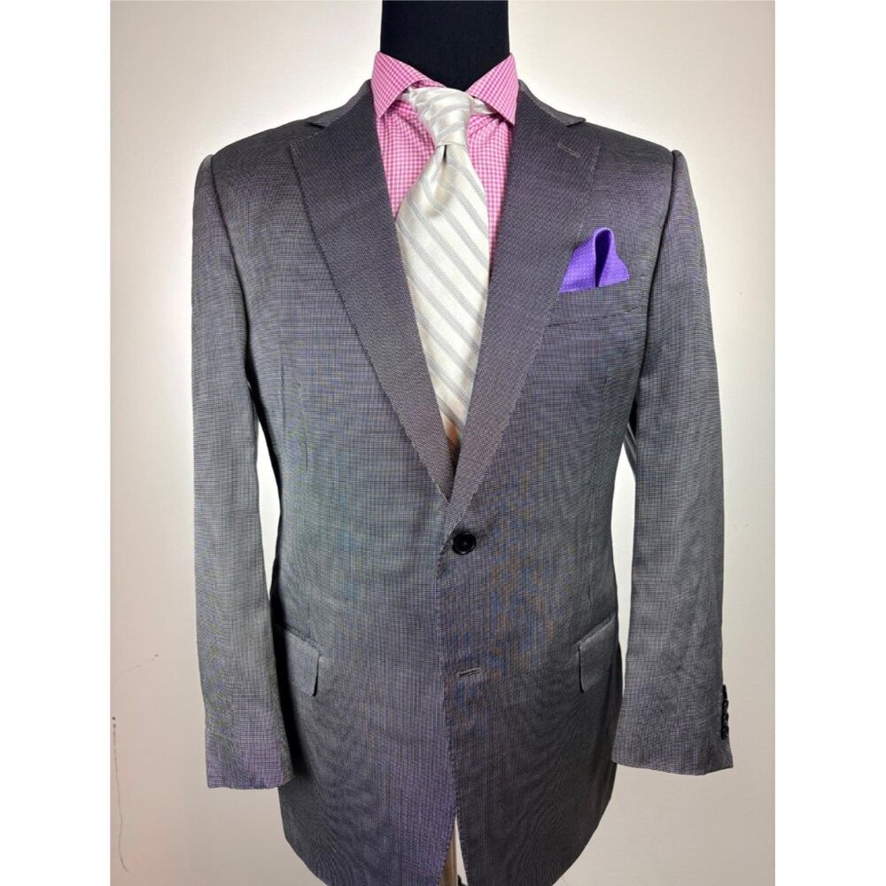 Ermenegildo ZEGNA Modern 2-Button 51% Silk Sport Jacket 44 R